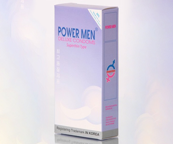 Bao bì bao cao su Powermen
